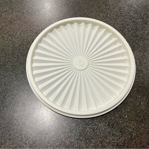 Tupperware 806 Lid Canister Lid 7 “ Round Instant Starburst Replacement For 805